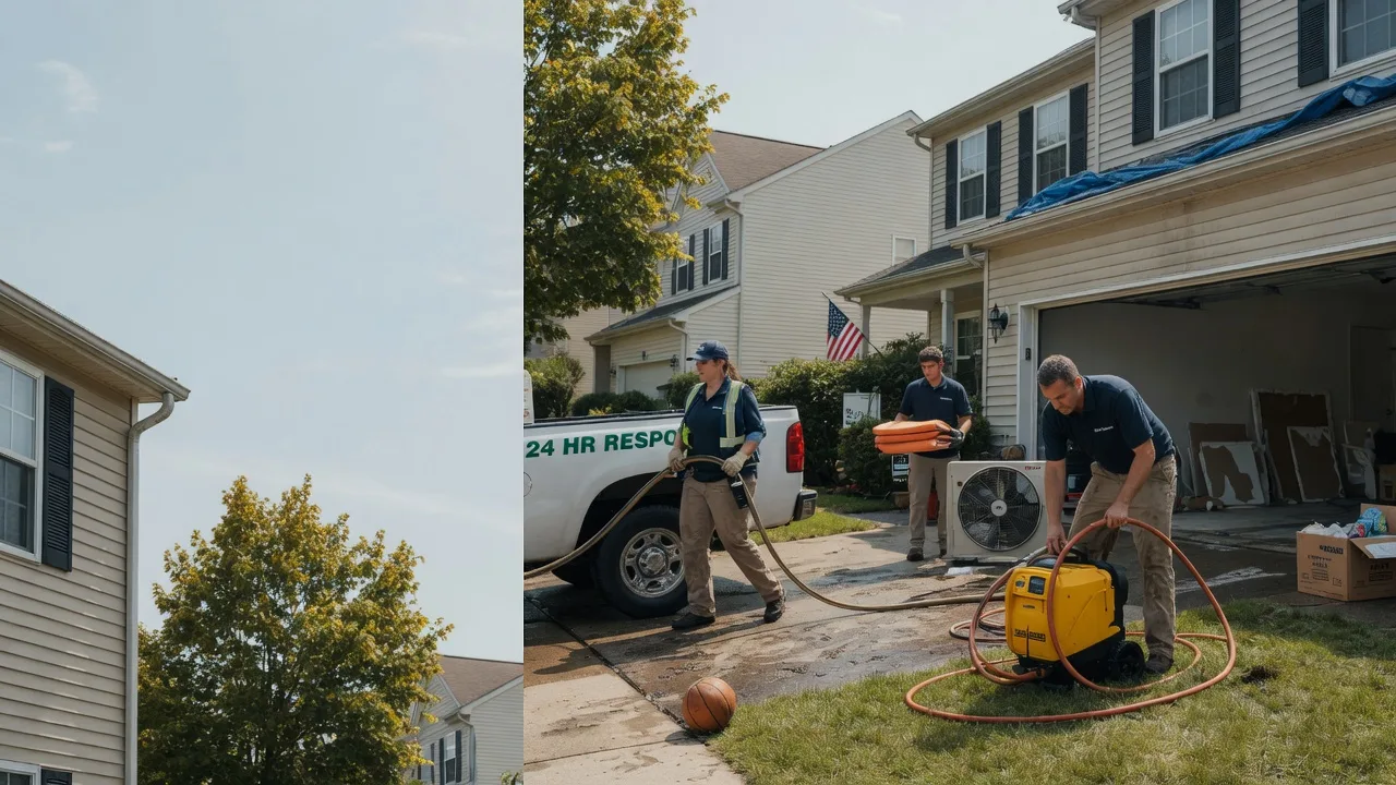 Emergency Water Damage Restoration in Burnham, PA near me
